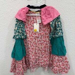 Boden Multicolor Floral Kids Dress